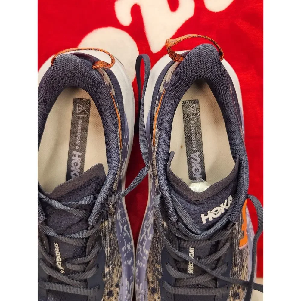 Hoka Speedgoat 6 Womens 10 Trail Running Shoes Vibram Hiking Athletic Outdoor - Picture 4 of 11